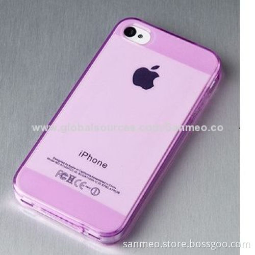 TPU Case for iPhone, Ultra-thin Perfect Fit, High-permeability/High-toughness, Strong Elasticity